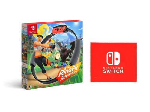 リングフィット アドベンチャー -Switch (Nintendo Switch ロゴデザイン マイクロファイバークロス 同梱) 9,242円