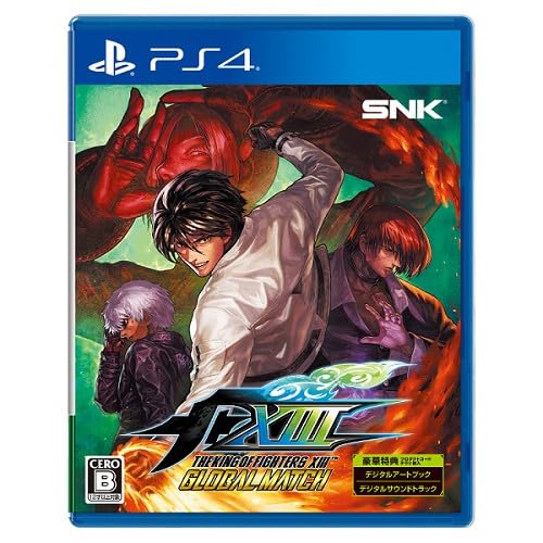 エビテン限定THE KING OF FIGHTERS XIII GLOBAL MATCH PS4版 3Dクリスタルセット （エビテン限定特典付属）