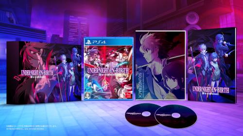 UNDER NIGHT IN-BIRTH II Sys:Celes Limited Box同梱物DLC『UNI2シーズンパス』  特装BOX  Art Book  Soundtrack  アナウンスキャラクター 24キャラクターセットDLCA4クリアファイル 付 - PS4