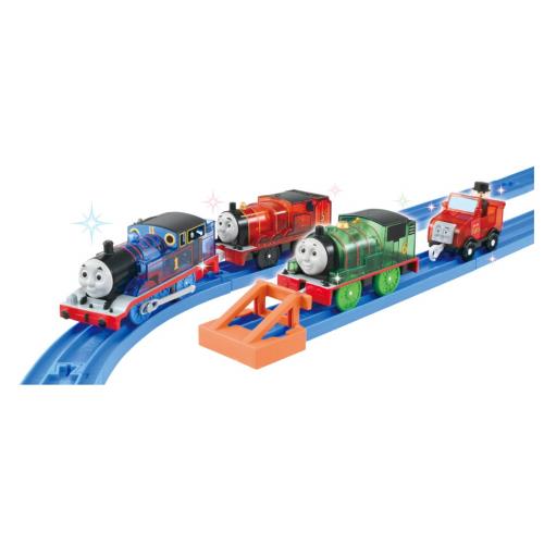 プラレール トーマス トーマス75周年 キラキラのソドー島のにんきもの仕掛ける