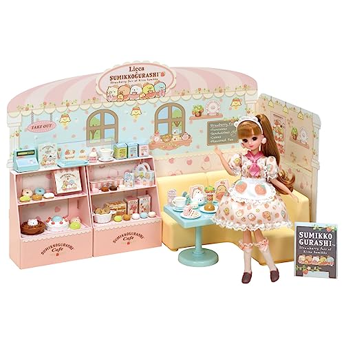 タカラトミー 『 リカちゃん すみっコぐらしカフェへようこそ! 』 着せ替え お人形 おままごと おもちゃ 3歳以上 玩具安全基準合格 STマーク認証 Licca TAKARA TOMY 4,667円