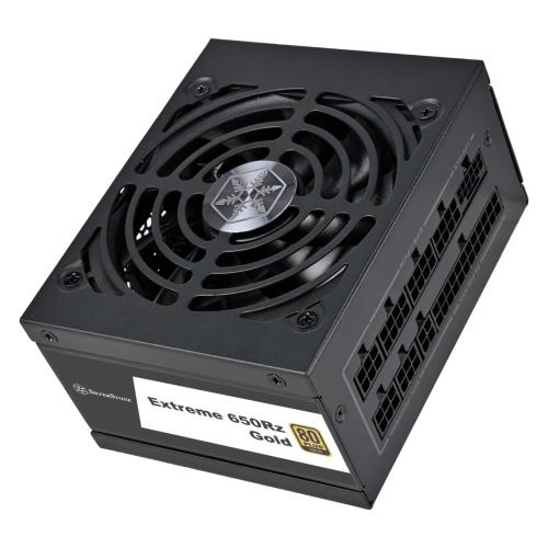 Silverstone 80 PLUS Gold 650W SFX12V 4.1 PCIe 5 フルモジュラー SFXワット数社会的単位 Extreme 650Rz Gold SST-EX650R-GM