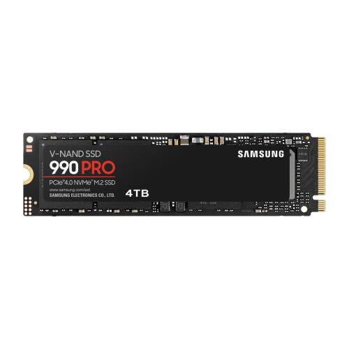 Samsung 990 PRO 4肺結核 PCIe Gen 4.0 x4 (最大限度遷らすす早さ 7,450MB/秒) NVMe M.2 (2280) 内蔵 SSD MZ-V9P4T0B-IT/EC 国内置き目品