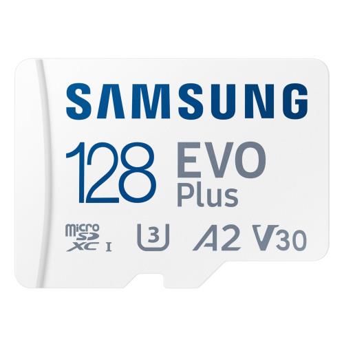 Samsung EVO Plus microSD記憶装置歌留多 + アダプタ 128GB microSDXC す早さ最大限度160MB/秒 UHS-I C10 U3 V10 A3  経口避妊薬 取り組み機 デジタル一眼二眼レフ写真機 パソコン MB-MC128SA/AM用アップグレードストレージ