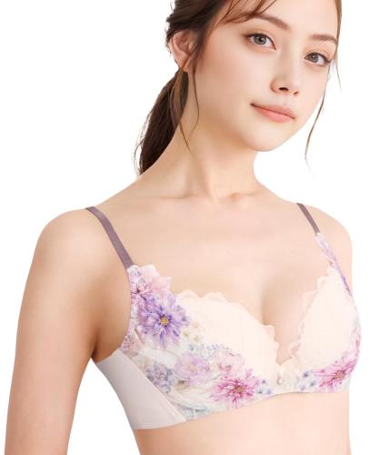 Wacoal(ワコール)ブラジャーハグするブラジャー 血温をかぎ分けるしてカラダになじむ 谷あいメイク 脇高心積もり BXB478 BE B75