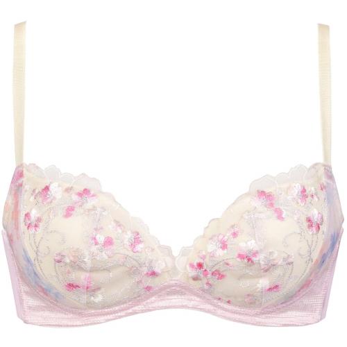 [Wing/Wacoal(舞台の袖/ワコール)]ブラ ときはなつブラジャー Beauty Feel 3/4優勝杯 KB1503 レディース サクラ色 日本 F70 (日本大きさL好いかげんに)