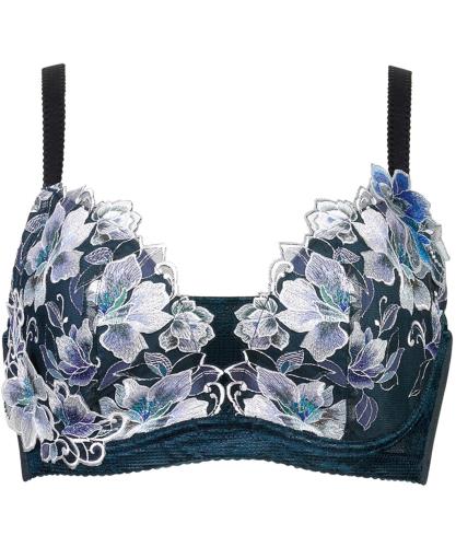 Wing/Wacoal(舞台の袖/ワコール)ブラ Wing Lesiage パウダーコンパクトに乳ぶさメイク ラクなつけごこち 小さく見せるブラジャー H優勝杯まで相応う 馬鹿でかい大きさ PB2862 GB E75