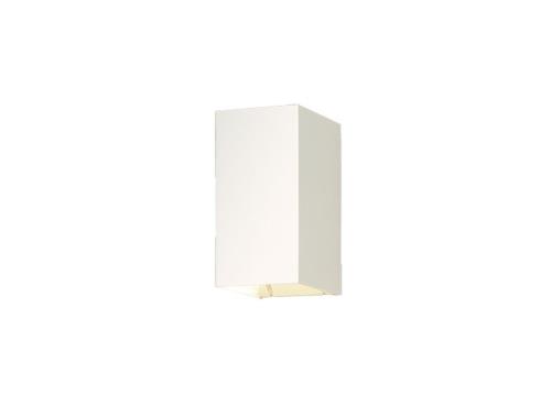パナソニック (Panasonic) 合切袋ともし火 鉤括弧 HomeArchi (ホームアーキ) LED白熱電球4.3W1灯 壁直付型 防雨型 LED白熱電球取り替えっこ型 白熱電球色 白いこと/澄み切った 幅84奥ぶかさ115高さ165粍 LGW81570W