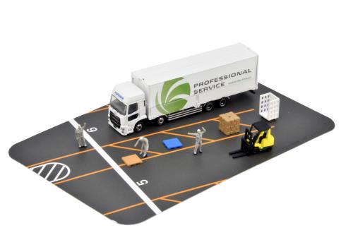 トミーテック ザトラックコレクション トラコレ 物流現場ウィングバンセットJ 鴻池運輸 ジオラマ用品 334552