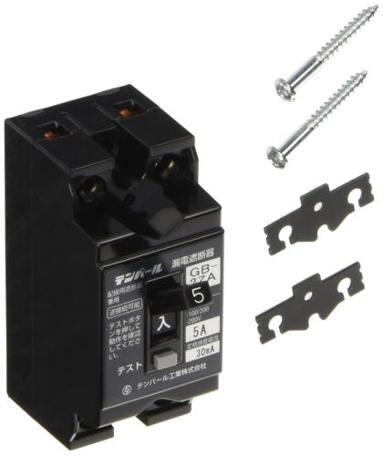 テンパール 小型漏電遮断器 OC付 2ZA0530