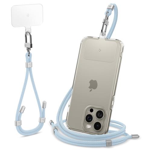 [Spigen] スマホショルダー ユニバーサル クロスボディ + リストストラップ セット (コンタグパッド 付き) 携帯ストラップ 肩掛け 首掛け 斜めがけ リストストラップセット iPhone 15 14 13 12 11 Pro Max SE, Samsung Galaxy S24 S23 Ultra, Pixel 8 7 6 Pro 対応 AFA08364