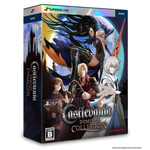 エビテン限定Castlevania Dominus Collection DELUXE EDITION PS5 3Dクリスタルセット