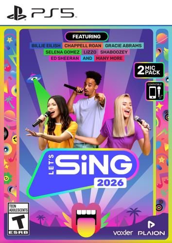 Lets Sing 2026 + 2 Mics (輸入版:北米) - PS5