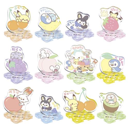 タカラトミー(TAKARA TOMY) 衣嚢変わり種 ポケモン ポケピース ちょこんとつながるアクリル樹脂照明ランプ ～Colorful Fruits～ BOX