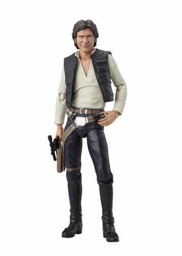 BANDAI SPIRITS(バンダイ スピリッツ) S.H.フィギュアーツ スターウォーズエピソード4/新たなる希望 ハンソロ -Classic Ver.-(STAR WARS: A New Hope) 約150mm PVCABS製 塗装済み可動フィギュア