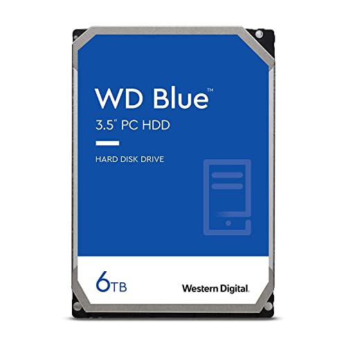 Western Digital ウエスタンデジタル WD Blue 内蔵 HDD 固定ディスク 6結核症 CMR 3.5in SATA 5400rpm 現ナマ256MB マイコン WD60EZAX-EC