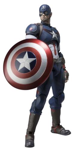 TAMASHII NATIONS S.H.フィギュアーツ アベンジャーズ キャプテンアメリカ 約155mm ABSPVC製 塗装済み可動フィギュア