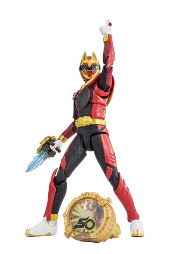 TAMASHII NATIONS S.H.フィギュアーツ ナンバーワン戦隊ゴジュウジャー ゴジュウウルフ(初回限定センタイリング付属版) 約145mm PVCABSPCPP製 塗装済み可動フィギュア