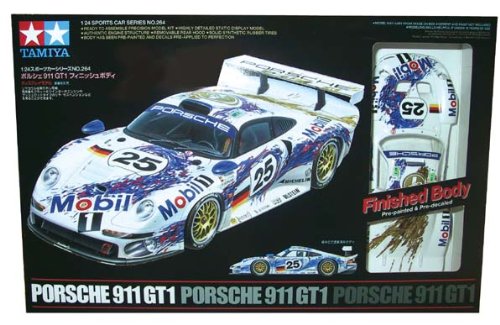 タミヤ 1/24 スポーツカーシリーズ ポルシェ 911 GT1 フィニッシュボディ