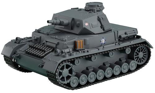 ガールズパンツァー ねんどろいどもあ IV号戦車D型 (ノンスケール ABSATBC-PVC 塗装済みフィギュア)画像