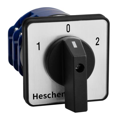 Heschen ロータリチェンジオーバーカムスイッチ、LW28-125/D202.2、125A 660VAC、2相、ON/OFF/ON、3空間的関係8端子、CE