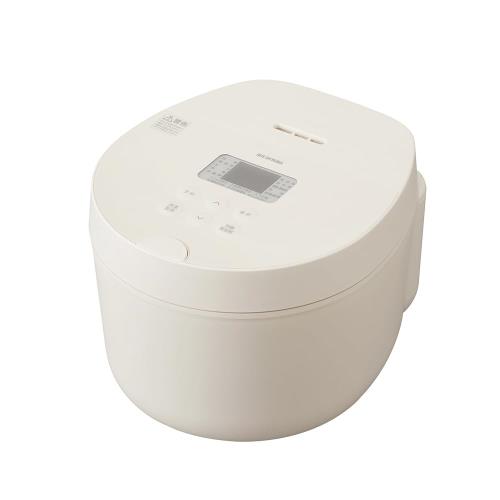 アイリスオーヤマ 炊飯器 5.5合 銘柄計り炊き コンパクト おしゃれ 一人暮らし IHジャー炊飯器 RC-ILA50-W ホワイト｜GOODWOODS
