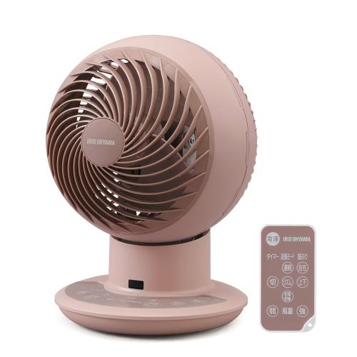 アイリスオーヤマ サーキュレーター WOOZOO 扇風機 静音 上下左右首振り 24畳 DCモーター DCJET デザインモデル 上下左右首振り 24畳 パワフル送風 コンパクト リモコン付き PCF-SDCC15T-P フォギーピンク
