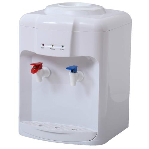 [山善] お水サーヴァー 卓上 (温水 / 冷水 両用) (2Lペットボトル専用) 冷水役立つこと 温水役立つことパウダーコンパクト YWS-2