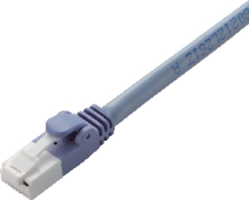 エレコム LANケーブル CAT6 50m ツメが折れない 爪折れ防止コネクタ スタンダード ブルー LD-GPT/BU500
