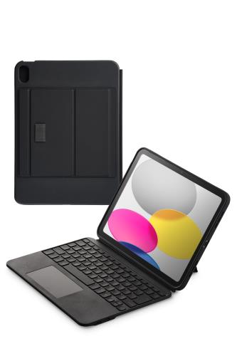 エレコム 鍵盤 入れもの付 Touch Book for iPad 第10時人 10.9in iPad A16 専用 日本語取り合わせ 着脱能力のある 3座標軸角度自然調整 黒いこと TK-CA12BPBK
