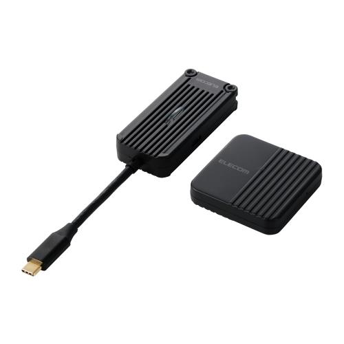 エレコム 無線電話 HDMI 送受信機仕掛ける 無線電話 USB Type-C 繋ぎ合わせる 5GHz/最大限度30m移らす 盛りだくさん固定ディスク/60サイクル 有料コンテンツ相応う 黒いこと DH-CW4K110EBK