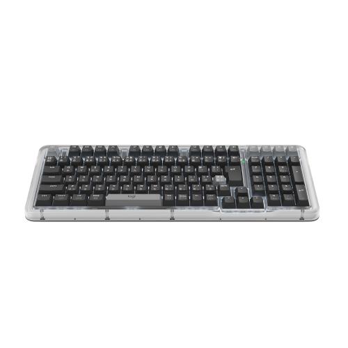 ロジクール ガスケット ワイヤレス メカニカルキーボード Alto Keys K98MGR 振動吸収ガスケット付きのカスタマイズ可能なキーボード 日本語配列 ホットスワップ テンキー バックライトキー Bluetooth USB-C 充電 Windows Mac グラファイト K98M 国内正規品