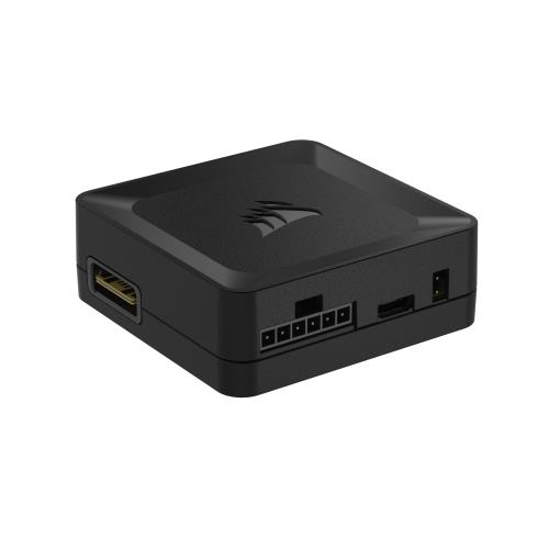 CORSAIR iCUE LINK 取り合わせこしき CORSAIR iCUE LINK デバイスを14 個まで繋ぎ合わせる能力のある 導線を飾り気の無いに 編成替え的なシングルケーブルデザイン デバイス自動小銃さがし当てる 磁気据え置き CL-9011116-WW