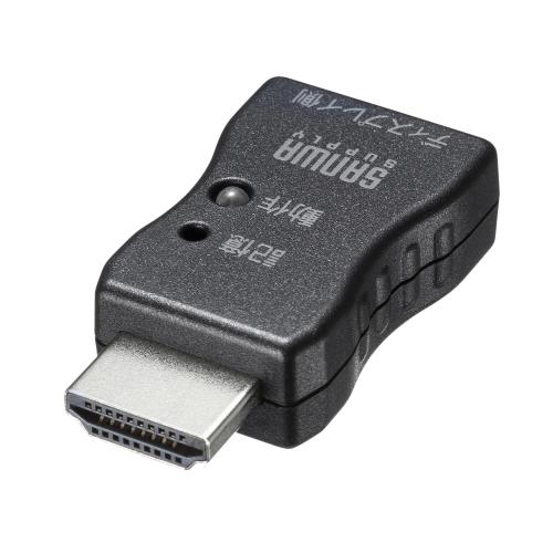 サンワサプライ EDID保持器(HDMI用) 4K/60Hz HDR対応 HDCP2.2 CEC対応 HDMIタイプA オス-メス VGA-EDID|GOODWOODS
