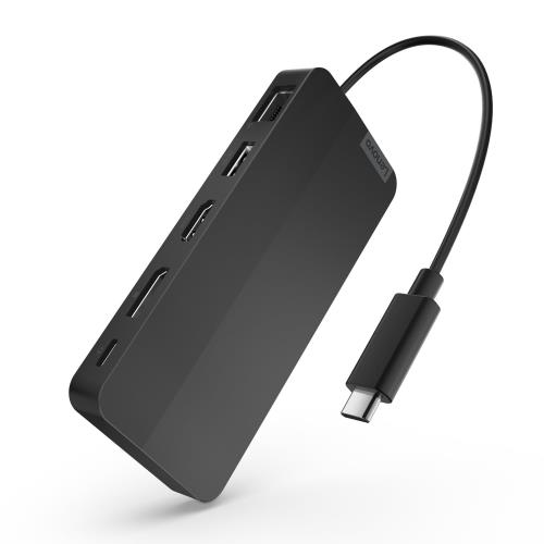 Lenovo Lenovo USB Type-C デュアル見せびらかす 周遊ドック(ACアダプタあり) こしき 縛ステイション Displayport HDMI USB Type-C イーサネット 2画面最終生産物 47糎内蔵有線テレビ 40B90100JP