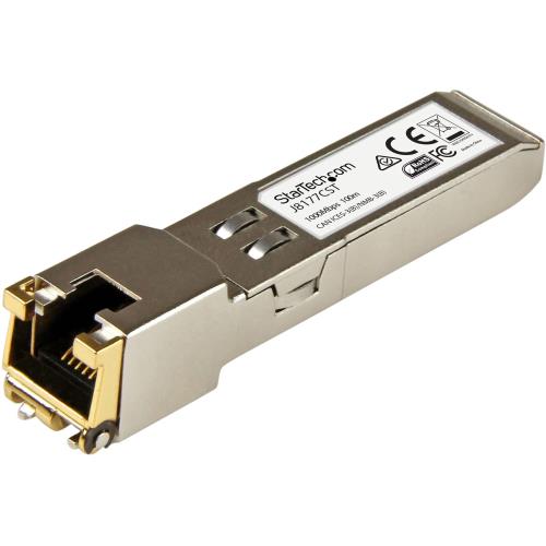 StarTech.com SFPモデュール/HP生産品J8177C取り替えっこ/1000BASE-T標準尺度RJ45銅線トランシーバ J8177CST