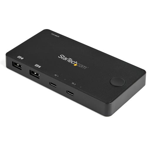 StarTech.com KVM取り替えっこ/USB-C繋ぎ合わせる/2界面/1画面/HDMI 2.0/4K60サイクル/DP Alt