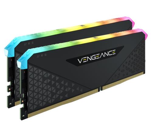 CORSAIR DDR4-32GB 3600MHz CL18 デスクトップPC用メモリ VENGEANCE RGB RS 32GB [16GB2枚] CMG32GX4M2D3600C18