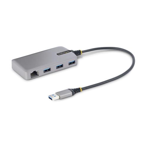 StarTech.com USBこしき/USB 3.2/USB-A - 3x USB-A/二階建てバス力強さ/30糎有線テレビ