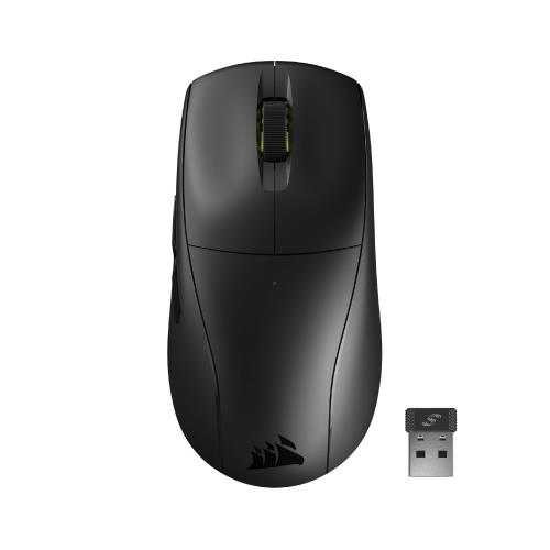 CORSAIR M75 AIR WIRELESS 超軽さワイヤレスゲーミングマウス 自社史上最軽さ60g 無線電話/USB/Bluetooth繋ぎ合わせる能力のある iCUEカスタム能力のある 26000DPI 黒いこと CH-931D100-AP
