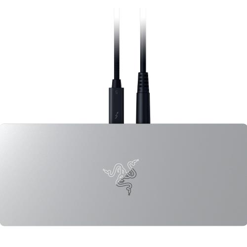 Razer(レイザー) Razer Thunderbolt 5 Dock M.2記憶装置拡張スロット積み上げる144サイクルトリプル4K見せびらかすを受け支える Mercury White ひな形 [RC21-02290200-R3J1]