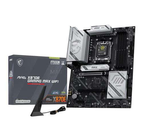 MSI MAG X870E GAMING MAX WIFI ATX母ちゃんゲーム盤 MB7003