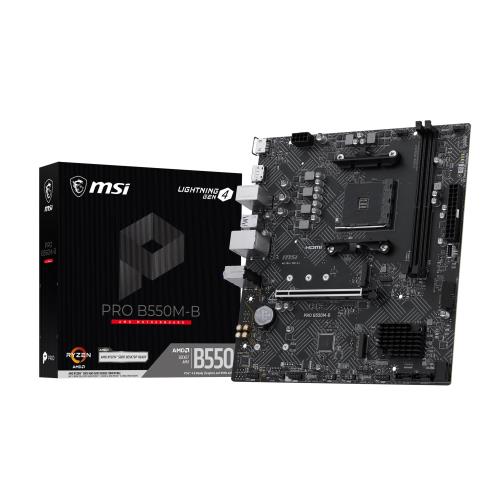 MSI PRO B550M-B Micro-ATX母ちゃんゲーム盤 MB6989