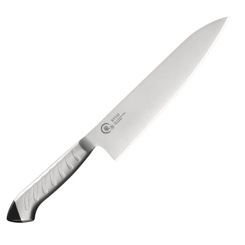 下村実業 日本製 [ 龍治 ステンカラー ] 牛刀 270粍 黒いこと モリブデンバナジウム鋼 食洗器相応う HACCP相応う RYS-16B 新潟 燕三条製