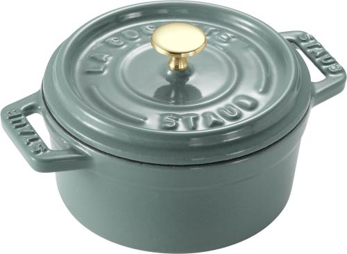 staub ストウブ 「 ピコ ココット ラウンド ユーカリノキ 14珊 」 ごく小さい 両手 鋳込み ホーロー 鍋 無水膳立て IH相応う禾穀類電話番号付き添い人日本定め事売りわたす品 La Cocotte Round Z1025-988
