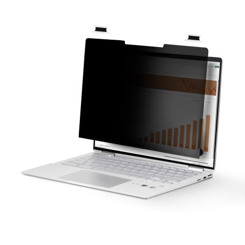 StarTech.com 覗き見防止プライバシーフィルター／13.5インチ ノートPC対応／アスペクト比 3：2／305x213mm／タッチ対応フリップ式／視野角60度／光沢非光沢 両面使用／ブルーライトカット／パソコンディスプレイ 液晶保護フィルム 135CT-PRIVACY-SCREEN