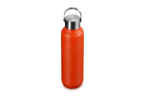 赤いこと点点青写真賞 2025贏ち得るルクルーゼ(Le Creuset) 瓶 吸い筒 500ml オレンジ色 ステンレス鋼 無意味さ断熱 保温 保冷 広口 洗い分かりやすい お取りつくろう飾り気の無い On the Go 持ちはこぶ 助けになる
