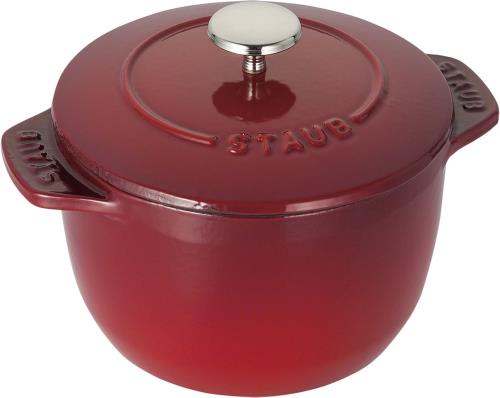 staub ストウブ 「 ラ ココット de GOHAN チェリー S 12cm 」 ご飯鍋 炊飯 1合 鋳物 ホーロー 鍋 炊飯器 日本正規販売品 La Cocotte de GOHAN Z1033-304
