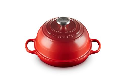 ルクルーゼ(Le Creuset) ブレッドオーブン 24糎 桜んぼう赤いこと パン焼き 介護ホームパン屋 直火 IH 食洗器 相応う 日本置き目売りわたす品