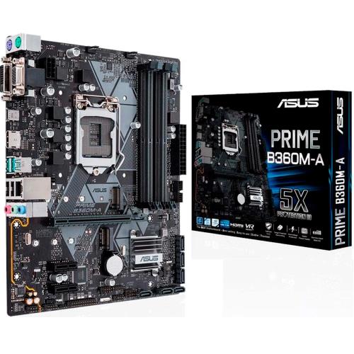 ASUS Intel B360 積み上げる LGA1151 相応う お母さんゲーム盤 PRIME B360M-A MicroATX